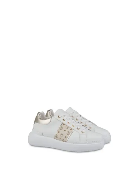 Pollini sneakers white-platinum