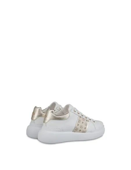 Pollini sneakers white-platinum