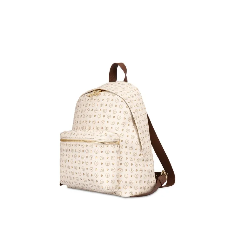 Pollini Heritage Damenrucksack elfenbein-braun 2