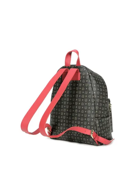 Zaino donna Pollini Heritage Nero-Lacca