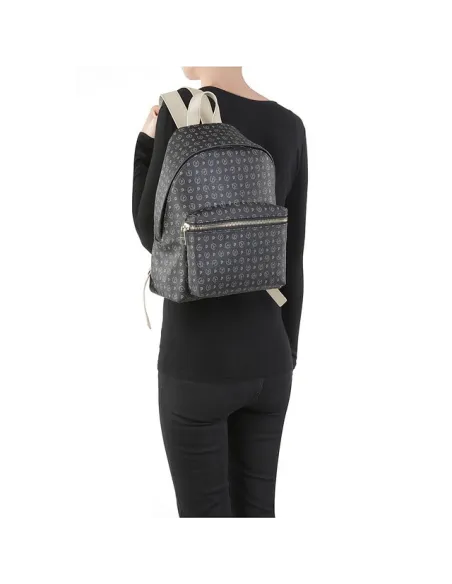Pollini Women's backpack black-ivory