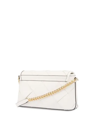 Pollini Tasche mit Klappe weiß