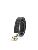 Pollini Doubleface Damengürtel schwarz-schwarz