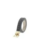 Cintura donna reversibile Pollini nero-avorio