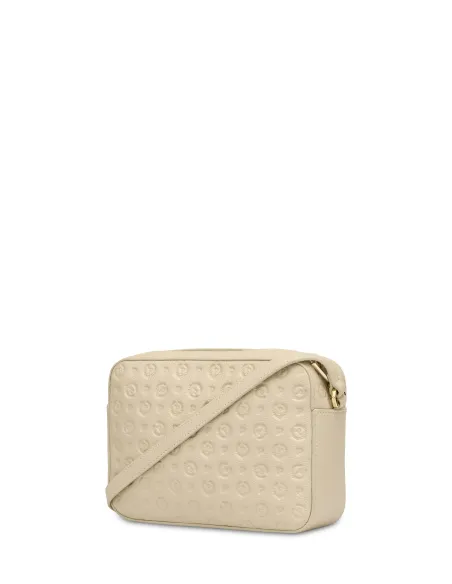 Pollini Leather Crossbody bag ivory