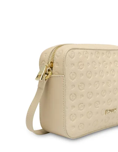 Pollini Leather Crossbody bag ivory