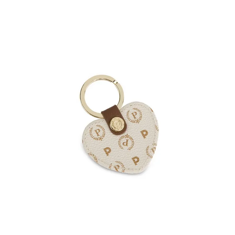Portachiavi Pollini heritage Avorio-marrone