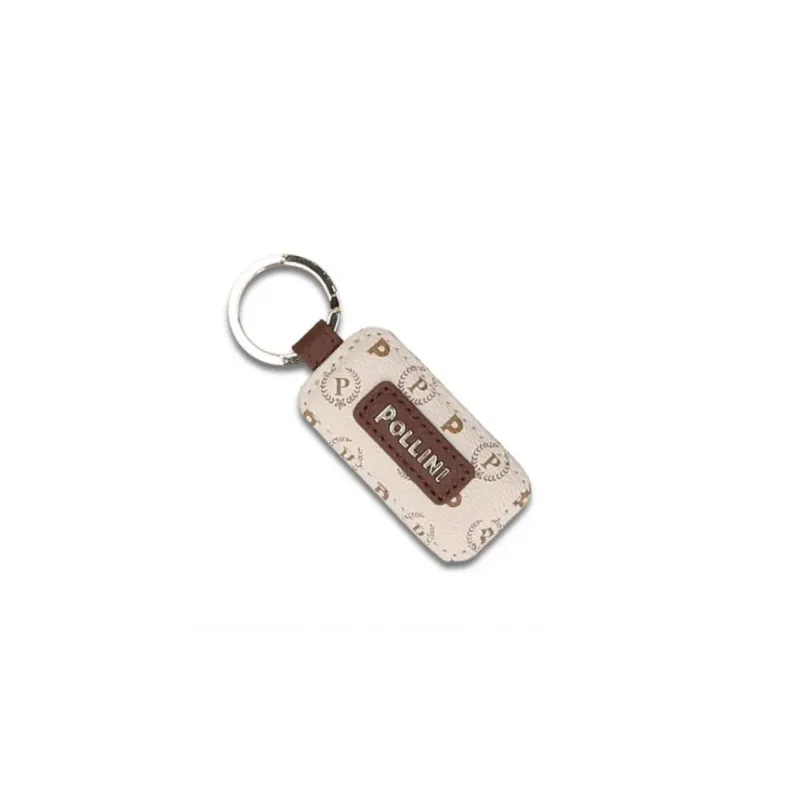 Pollini Keychain ivory-brown