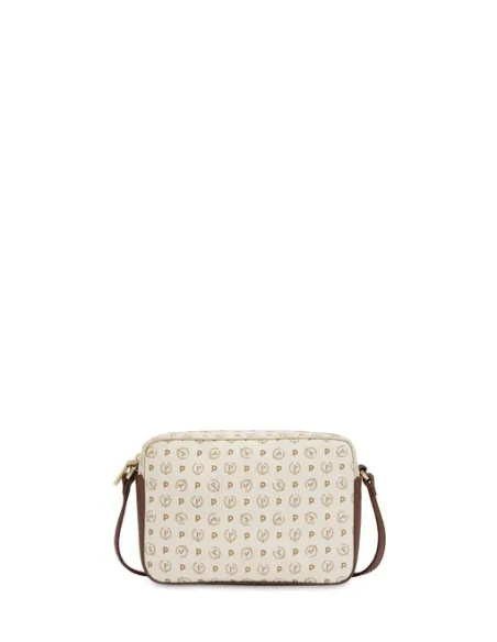 Pollini Small shoulder bag ivory-brown