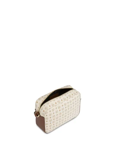 Pollini Small shoulder bag ivory-brown