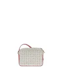 Pollini Small shoulder bag ivory-red