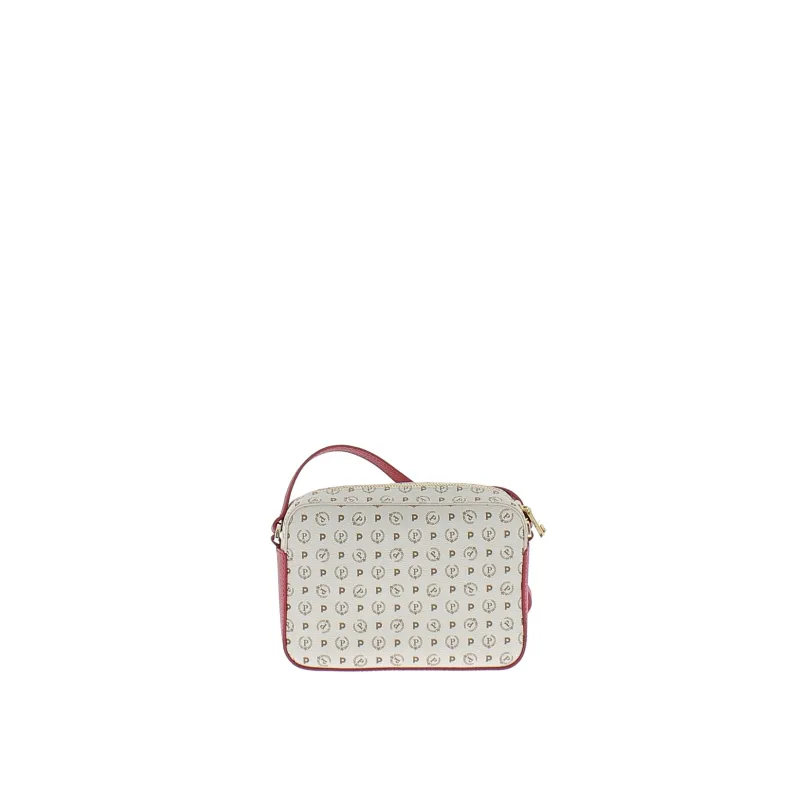 Pollini Small shoulder bag ivory-red