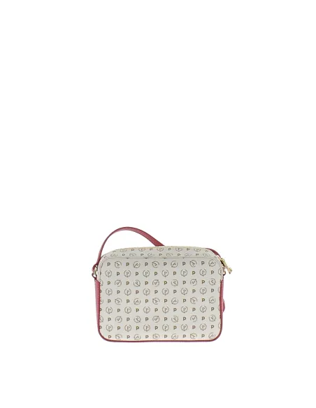 Pollini Small shoulder bag ivory-red