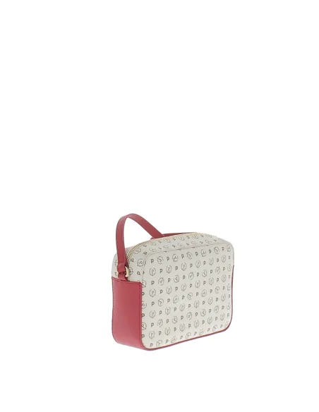Pollini Small shoulder bag ivory-red