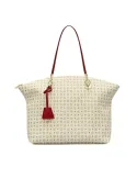 Pollini Shopping bag ivory-red