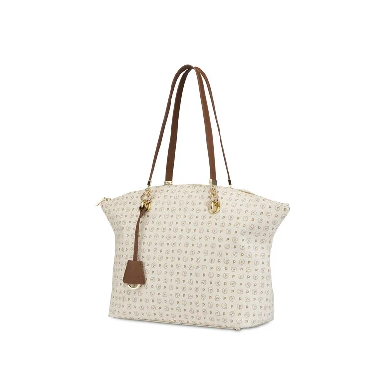 Pollini Shopping bag ivory-brown 2