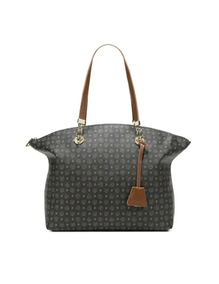Pollini Heritage Einkaufstasche schwarz-braun