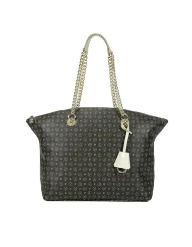 Pollini Shopping bag black-ivory