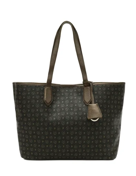 Pollini heritage Shopping bag black-bronze