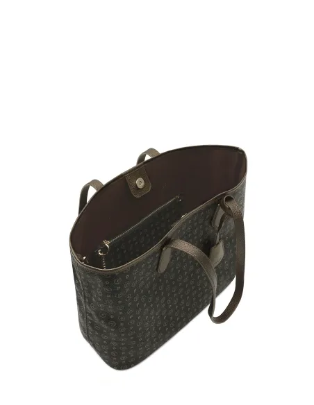 Pollini heritage Shopping bag black-bronze