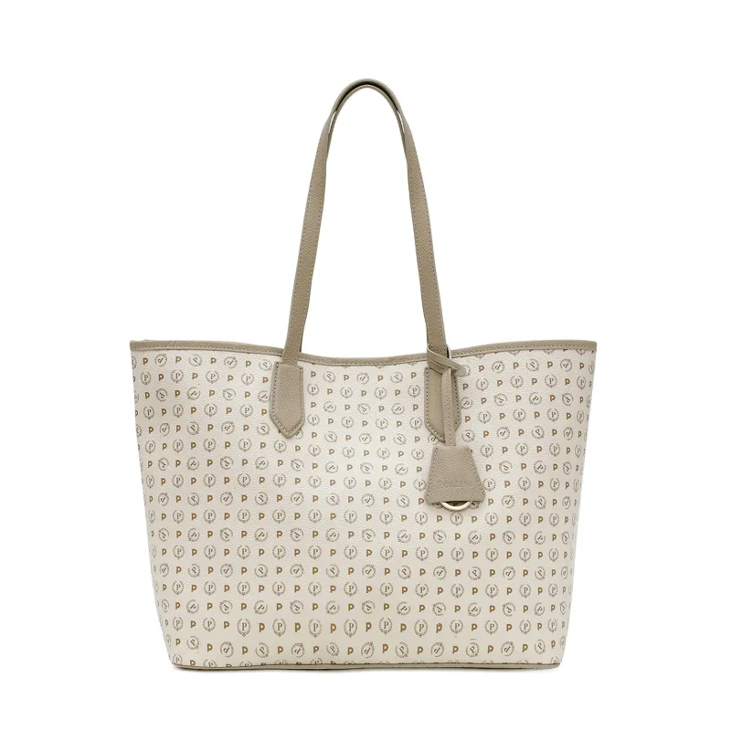 Pollini heritage Shopping bag ivory-ice