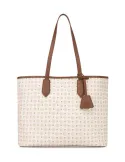 Pollini heritage Shopping bag ivory-brown