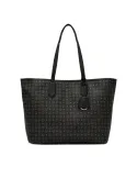 Pollini Heritage Damen-Einkaufstasche mit Magnetöffnung schwarz