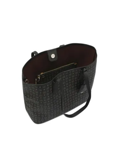 Pollini heritage Shopping bag black