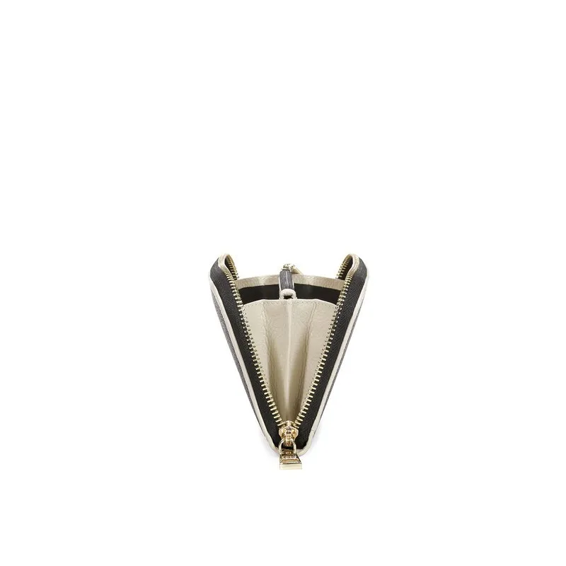 Portafogli donna Pollini Heritage nero-avorio 2