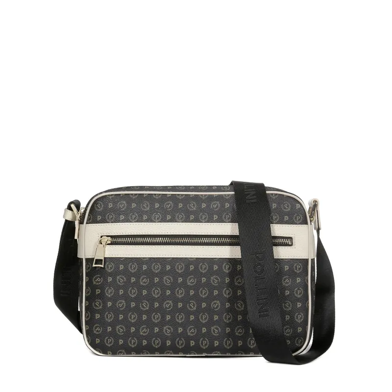 Pollini Shoulder bag with two zipped compartments...