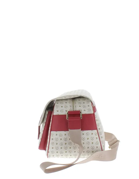 Pollini Heritage Reportertasche elfenbein-rot