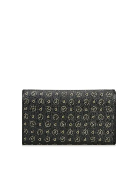 Pollini heritage wallet large black