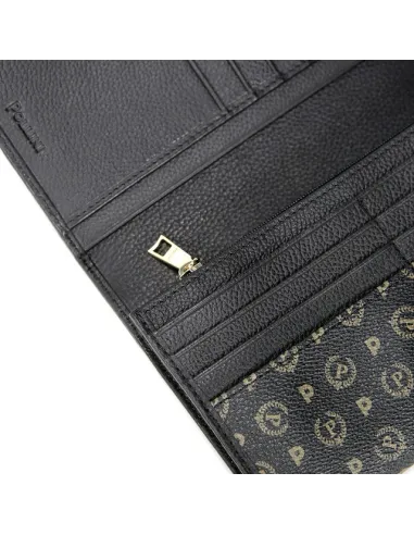 Pollini heritage wallet large black