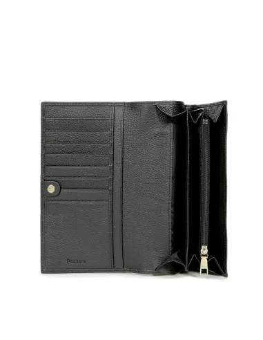 Pollini heritage wallet large black