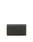 Pollini heritage wallet large black-brown