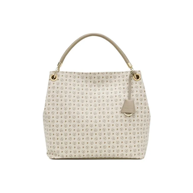 Pollini heritage shoulder bag ivory-ice