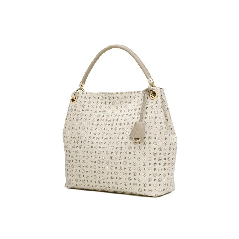 Umhängetasche Pollini Heritage Elfenbein-Eis 2
