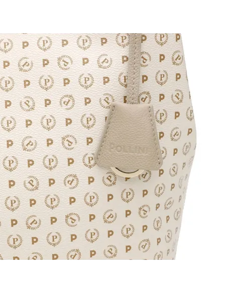 Pollini heritage shoulder bag ivory-ice