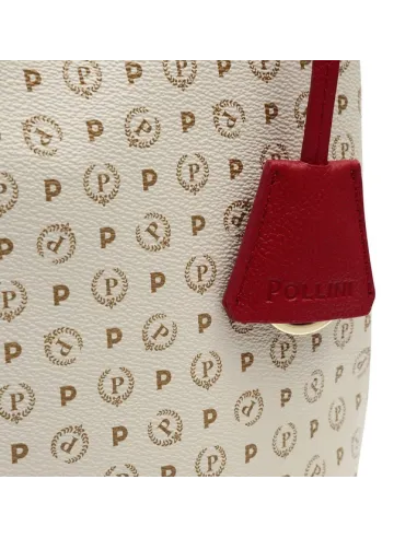 Sacca Pollini Heritage avorio-rosso