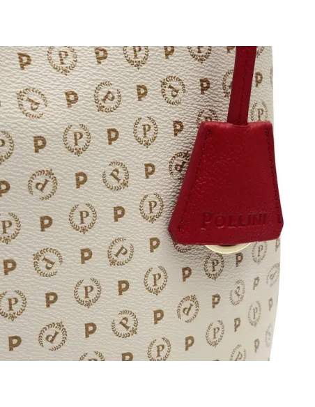 Sacca Pollini Heritage avorio-rosso