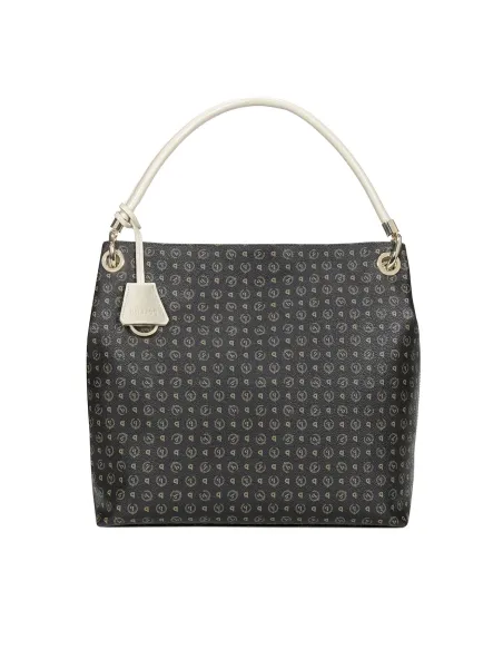 Pollini heritage shoulder bag black-ivory