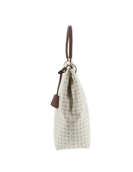 Pollini Heritage shoulder bag heritage ivory-brown