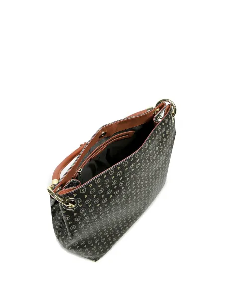 Pollini Heritage shoulder bag heritage black-brown