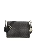 Pollini Shoulder bag with zipped opening black-ivory