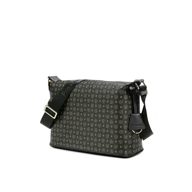 Borsa a tracolla Pollini Heritage nera 2