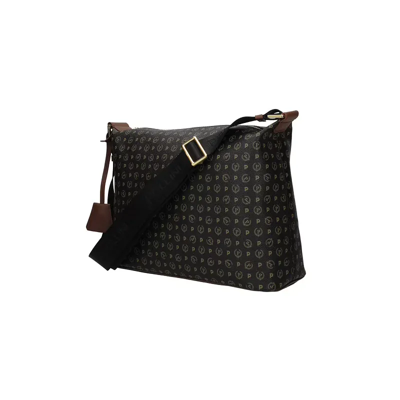Borsa a tracolla Pollini Heritage nero-marrone 2