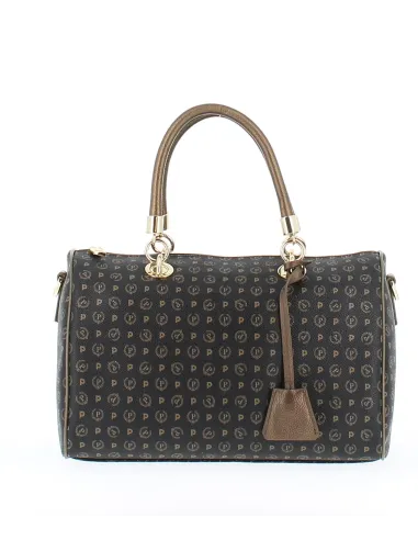 Bauletto Pollini Heritage nero-bronzo