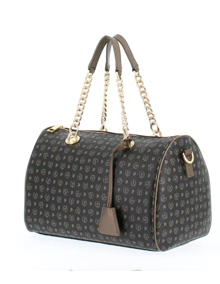 Pollini Heritage Zweihandtasche für Frauen schwarz-bronze