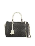 Pollini Heritage Zweihandtasche für Frauen schwarz-elfenbein
