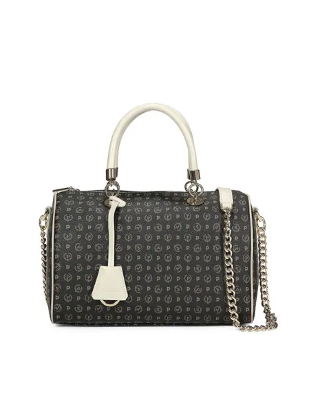 Bauletto Pollini Heritage nero-avorio